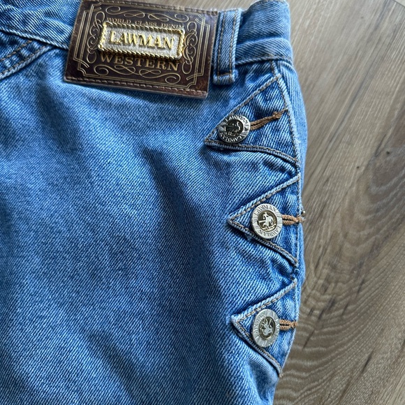 Lawman Western High rise shorts size 9